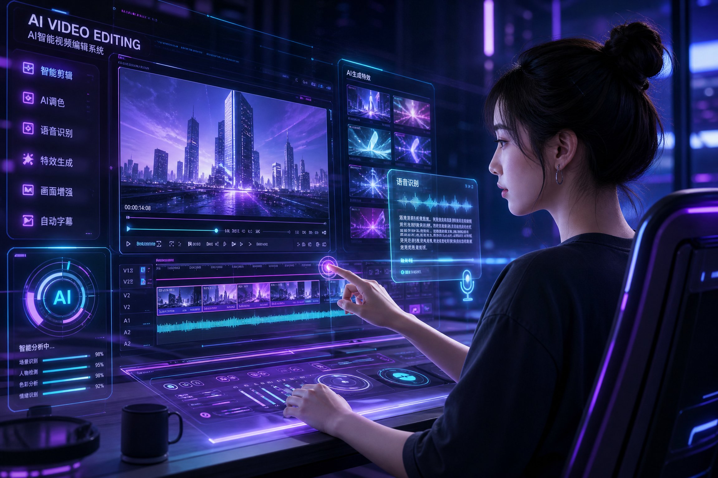 黄色仓库 TikTok风格短视频封面
